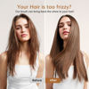 Picture of Nano Thermal Ceramic Round Hair Brush with Boar Bristles for Blow Drying and Styling by Sndyi - 2.9 Inch Barrel