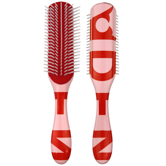 Picture of Denman Original Curl Definer & Styler 7 Row Hairbrush for Detangling, Separating, and Defining Curls, Curly Hairbrush - D3 Denman Print