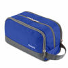 Picture of Travel Toiletry Bag Nylon, Gonex Dopp Kit Shaving Bag Toiletry Organizer Blue