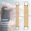 Picture of Exfoliating Back Scrubber with Handles, 38.5 Inch Double-Sided Back Exfoliator Body Scrub Towel, Exfoliating Washcloth Bath Tool for Use in Shower, Back Washer to Deep Clean Your Skin for Men & Women