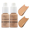 Picture of 2 Pack PHOERA Foundation 104- Buff Beige and 105- Sand, Flawless Soft Matte Liquid Foundation 24 HR Oil Control Concealer Foundation Makeup.