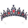 Picture of Kamirola - Queen Crown and Tiaras Princess Crown for Women and Girls Crystal Headbands for Bridal, Princess for Wedding and Party（01） (Black& Red)