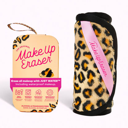 Picture of The Original MakeUp Eraser PRO, Effortlessly Remove All Makeup Using Only Water, Including Waterproof Mascara, Eyeliner, Foundation, Lipstick, Sunscreen, and More! Leopard, 1ct.