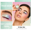 Picture of Oulac Green Cream Eyeshadow-Eyeshadow Prime| as Highlighter Large Capacity Highly Pigmented Eye Shadow Waterproof &Long Lasting with Moisturizing Formula, Shimmer Glitter Eye Makeup. 6g.(16)