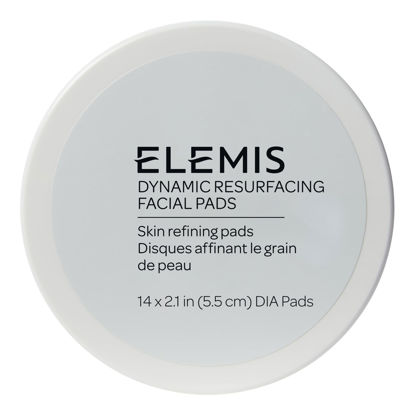 Picture of ELEMIS Dynamic Resurfacing Pads, Exfoliating Pads, Toner Pads, Chemical Exfoliant Face Toner, Lactic Acid Peel, Facial Cleansing Pads, Chemical Peel for Face