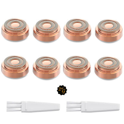 Picture of tuokiy Replacement Heads for Flawless Finishing Touch Facial Hair Removal Tool for Women. Just fit Gen 2 Hair Removal Device