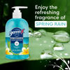 Picture of Germ-X Antibacterial Hand Soap, Moisturizing Liquid Hand Wash for Kitchen or Bathroom, pH Balanced & Dermatologist Tested, Spring Rain, 12 oz Pump Bottle (Pack of 4)