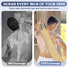 Picture of Exfoliating Back Scrubber with Handles, 39 Inch Double-Sided Back Exfoliator Body Scrub Towel, Exfoliating Washcloth Bath Tool for Use in Shower, Back Washer to Deep Clean Your Skin for Men & Women