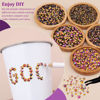 Picture of Resin Jelly Rhinestones for Crafting with B7000 Jewelry Glue, 2 Boxes Gold Rose AB Flatback Crystals with 3Pcs 10ml Glue, Bedazzling Non Hotfix Gems for DIY Tumblers Clothing Shoes Manicure