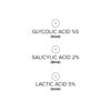 Picture of tingl Face & Body Exfoliator Pads - FSA/HSA Eligible Skin Care with Glycolic Acid, Lactic Acid & Salicylic Acid - Face Exfoliator & Toner Pads for Acne Treatment, Pore Minimizer & Blackhead Remover