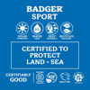 Picture of Badger Reef Safe Sunscreen, SPF 40 Sport Mineral Sunscreen, 98% Organic Sunscreen Ingredients, Broad Spectrum, Water Resistant, Zinc Oxide Sunscreen, Unscented, 2.7 fl oz (3 Pack)