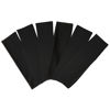 Picture of TERSE Black Headbands for Women's Short Hair - Non Slip Elastic Sweat Hairbands, Soft Fabric Hair Wraps for Workout, Yoga, Running, Sports, and Girls