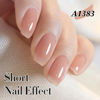 Picture of Double Rhythm Translucent Gel Polish Sheer Neutral Natural Light Milky Same Color Same Bottle 15ML Jelly Nail Polish Nail Art DIY at Home (Milky Light Nude-A1383)