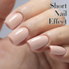 Picture of Double Rhythm Translucent Gel Polish Sheer Neutral Natural Light Milky Same Color Same Bottle 15ML Jelly UV Nail Polish Nail Art DIY at Home (Nude Beige-A1119)