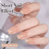 Picture of Double Rhythm Translucent Gel Polish Sheer Neutral Natural Light Milky Same Color Same Bottle 15ML Jelly Nail Polish Nail Art DIY at Home (Milky Nude-A1358)