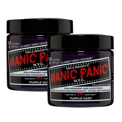 Picture of MANIC PANIC Purple Haze Hair Dye Classic 2 Pack