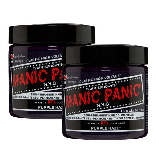 Picture of MANIC PANIC Purple Haze Hair Dye Classic 2 Pack