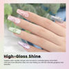 Picture of RARJSM Moonlight Cat Eye Gel Nail Polish Set 6 Pcs Smoothie Ceramic Glitter Shimmer Grape Purple Silver White Blue Green Pink Velvet Mirror Cateye Gel Polish with Magnetic Stick UV LED Curing Require