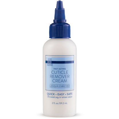 Picture of Blue Cross Cuticle Remover Cream for Dry Damaged Cuticles, Moisturizing Cuticle Softener for Nails, Professional Nail Care for Dry Manicures, Brittle Hang Nails, Made in USA, 2oz