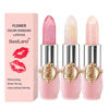 Picture of 3 Pcs/Set Flower Jelly Lipstick Set Temperature Change Moisturizer Long Lasting Nutritious Balm Magic Color Change Lip Gloss (Flower Jelly Lipstick 070809)