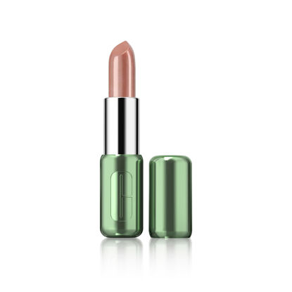 Picture of Clinique Pop Longwear Lipstick | Long Lasting, Satin, Matte + Shine, Bare Pop, 1 Count