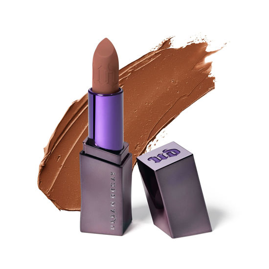 Picture of URBAN DECAY Vice Hydrating Lipstick (1993 - Medium Taupe Brown - Matte Finish), Creamy Formula, Moisturizing Lip Color with Aloe Vera & Avocado Oil, Vegan, Cruelty-free - 0.11 oz