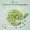 Picture of Mallowwax Hard Wax Beads - Wax for Sensitive Skin Hair Removal - Tea Tree Wax Beads for Face, Underarms, Bikini, Legs