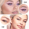 Picture of evpct 2Pcs Light Dark Purple Gel Eyeliner Pencils Eye Black Face Paint Stick Lipstick Halloween Makeup Set Waterproof Smudge Proof Eyeliner Pen Crayon Smokey Eye delineador de ojos contra el agua