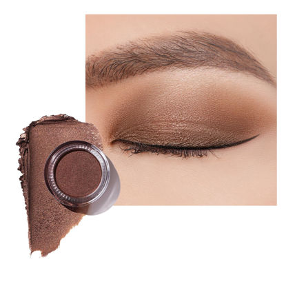 Picture of Oulac Bronze Cream Eyeshadow also for Highlighter Large Capacity Highly Pigmented Eye Shadow Waterproof &Long Lasting with Moisturizing Formula P01