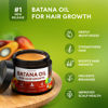 Picture of Batana Oil for Hair Growth - 100% Raw & Organic Dr Sebi Batana Oil - Cold-Pressed & Pure Unrefined Batana Hair Mask for Women & Men - Enhances Hair Thickness, Prevents Loss, Eliminates Split Ends