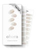 Picture of ohora Semi Cured Gel Nail Strips (N Sparkle Glam) - Nude, Glitter, Works with UV/LED Lamps, Salon-Quality, Easy to Apply & Remove - Valentine's Day Gel Nail Wraps, Stickers, Romantic Gift Ideas
