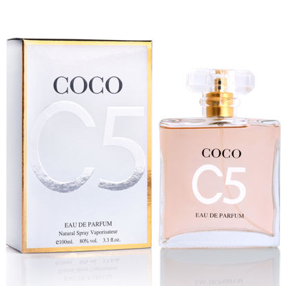 Picture of Coco C5 for Women Eau De Parfum - Pure Femininity in a Bottle - Delicate Floral Scents of Jasmine and May Rose - A Fragrance That Will Get You Noticed - Cruelty-Free Perfume Precious Gift for Women