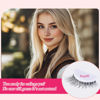 Picture of Lash Clusters Wispy 360pcs - Invisible Band Lash Clusters,Clear Band Lash Clusters For Natural Look, Fluffy Eyelash Clusters Wispy Eyelash Extensions Individual Lashes 0.07D-8-16MM DIY at Home