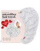 Picture of Kitsch Microfiber Hair Towel Wrap for Women - Microfiber Towel, Super Absorbent, Quick Dry, Anti-Frizz - for Long and Short Hairs, Turbans for Women, Wet and Curly Hair Wrap - Micro Dot