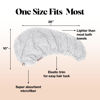 Picture of Kitsch Microfiber Hair Towel Wrap for Women - Microfiber Towel, Super Absorbent, Quick Dry, Anti-Frizz - for Long and Short Hairs, Turbans for Women, Wet and Curly Hair Wrap - Micro Dot