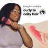 Picture of Tangle Teezer Ultimate Detangler Naturally Curly Hair Brush, Dry & Wet Hairbrush, Reduces Frizz & Breakage, for 3C to 4C Curly Hair Types, Pink Salmon