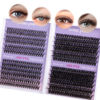 Picture of Ocean Pearl Lash Clusters 480PCS 11-20mm Individual Lashes 30D+40D+80D+100D Eyelash Clusters DIY Cluster Eyelash Extensions Thick Volume Lashes Natural Cluster Lash Extension for Beginners at Home-4