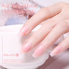 Picture of Born Pretty Jelly Gel Nail Polish Jelly Light Pink Gel Polish Sheer Translucent Soak Off Hema-Free Gel Polish Nail Art DIY 15ML