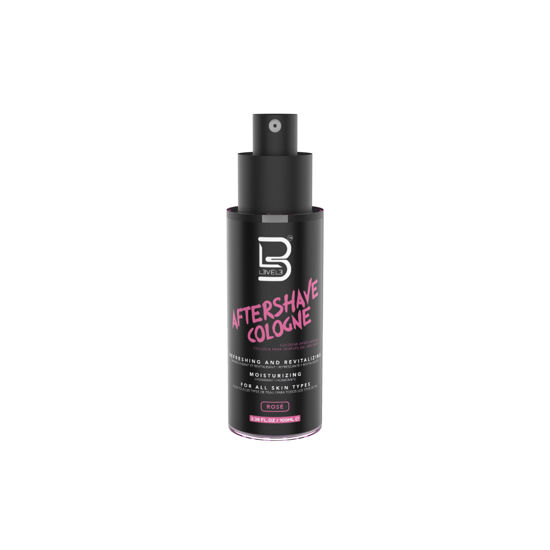 Picture of L3 Level 3 After Shave Spray Cologne - Softens Skin - Refreshes and Relieves Face and Skin - Moisturizing Formula Level Three After Shaving (Rose - Small)