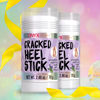 Picture of Onyx Professional Cracked Heel Repair Balm Stick (2 Pack) Dry Cracked Feet Treatment, Moisturizing Heel Balm Rolls On So No Mess Like Foot Cream or Foot Lotion, Rescues Cracked Feet, Lavender Scent