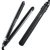Picture of TYMO SWAY Hair Straightener with 10s Fast Heating, 1 Inch Professional Flat Iron Curling Iron in One with 32 Adjustable Temp, Automatic Shut Off, Dual Voltage