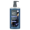 Picture of DOVE MEN + CARE Body Wash Blackcurrant to Rebuild Skin in the Shower with Plant-Based Cleansers and Moisturizers 26 Fl Oz