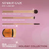 Picture of Real Techniques Starlit Gaze Eye + Lash 4 Piece Holiday Gift Set, Eye Makeup Brush Set For Eyeshadow & Brow Products, Mini Eyelash Curler For Travel, Stocking Stuffer, Limited Edition, Cruelty-Free