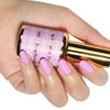 Picture of DND Gel Polish Set - 1 each of Purple Gel Polish and Purple Nail Polish, 266 Deep Paradise, 0.5 Fl Oz