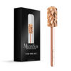 Picture of MelodySusie Safety Nail Drill Bits, 3/32'' Smooth Round Top Large Barrel Carbide Bits, Suitable for Manicure Pedicure Cuticle Gel Polishing, Beginners Bits, Rose Gold, Series Bit-S, Quintuple Coarse