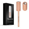 Picture of MelodySusie Crystal Top Nail Drill Bits, 3/32'' Large Barrel Carbide Bits, Suitable for Manicure Pedicure Cuticle Gel Polishing, Beginners Bits, Rose Gold, Series Bit-S, Fine