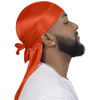 Picture of 4PCS Silky Durags for Men Women 360 Waves with 1 Wave Cap, Silky Satin Durag Extra Long Tails