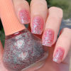 Picture of Diamond Glitter Nail Polish, 12ml Shiny Galaxy Glitter Quick Dry Nail Lacquer for Nail Art Varnish, 0.41 fl oz