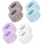 Picture of 8 Pcs Absorbent Microfiber Women's Spa Wristbands for Face Washing - Prevent Water from Spilling Down Your Arms