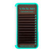 Picture of VAVALASH Colored Lash Extensions Dark Brown Eyelash Extensions 0.03 0.05 0.07 0.1 0.15 Volume Lash Extension 8-15mm Mixed Lashes C D Curl Premium color Lashes Extension(Dark Brown-0.03-DD-8-15mm)